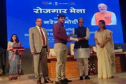 ROZGAR MELA HELD AT SECTOR 42 CHANDIGARH UNDER 6TH TRANCHE