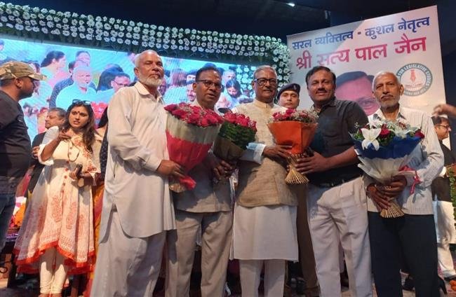 सत्यपाल जैन को जन्मदिन पर 2024 में चण्डीगढ़ से सांसद बनने की शुभकामनाएं दीं