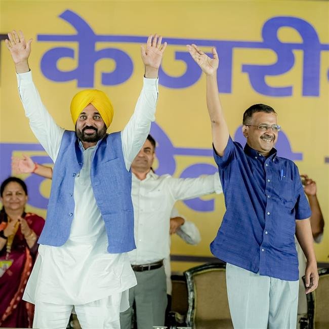 PUNJAB HAD A SIMILAR PROBLEM, CORRUPTION, WE STOPPED IT, HERE TOO AFTER FORMING THE GOVERNMENT WE WILL ROOT OUT CORRUPTION – CM BHAGWANT MANN