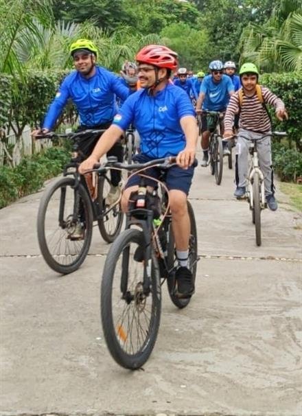 CSR INITIATIVE: DIPLAST HOLDS CYCLING EVENT TO PROMOTE WELLNESS