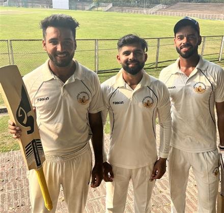 ARJIT AND NIKHIL'S CENTURIES LIFT TERRACE ZONE TO A MAMMOTH TOTAL