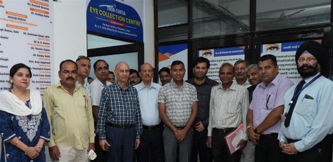 EYE COLLECTION CENTER INAUGURATED AT SRIGANGANAGAR