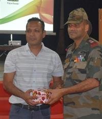 AWARENESS FOR AMPUTATION FREE INDIA  ON THIRD OF COMBINED ANNUAL TRANING CAMP OF NCC