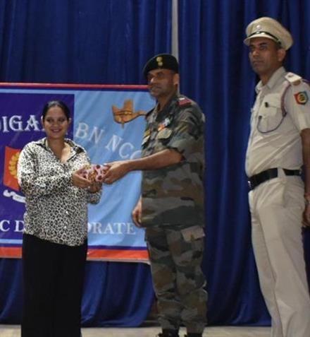 NCC CADETS LEARNED ABOUT FIRE FIGHTING AND ORGAN DONATION IN NCC CAMP : COL. PARAMJEET