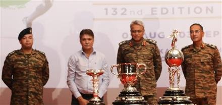 DURAND CUP TROPHY TOUR  REACHED UDHAMPUR