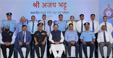 UNION MINISTER OF STATE AJAY BHATT  INAUGURATES NEW PREMISES OF THE CSD DEPOT IN AMBALA CANTT