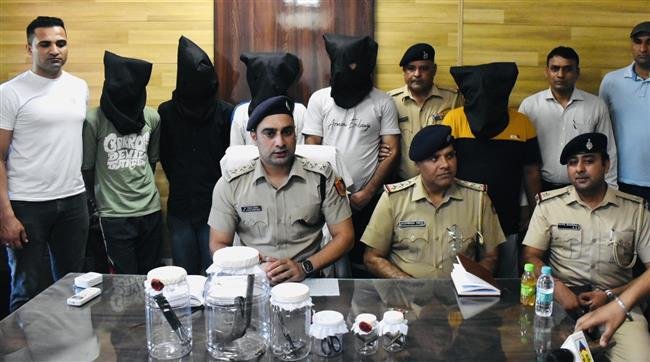 BIG BASKET DELIVERY MAN ARRESTED WITH ILLEGAL WEAPON ,CAB DRIVER ARRESTED IN DRUG PADDLING.