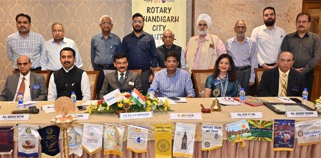 RITU MITTAL APPOINTED PRESIDENT OF ‘ROTARY CHANDIGARH CITY BEAUTIFUL’