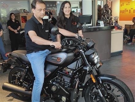 HARLEY-DAVIDSON UNVEILED POWER AND INNOVATION WITH NEW X440 IN CHANDIGARH SHOWROOM.