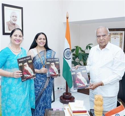 PUROHIT RELEASE WINGS OF VISION’ MAGAZINE