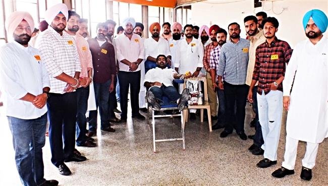 SOI HOLDS A BLOOD DONATION CAMP IN MEMORY OF STUDENT LEADER VICKY MIDDUKHERA, 103 UNITS OF BLOOD COLLECTED