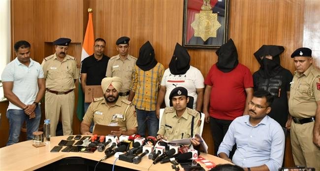 CHANDIGARH CYBER CRIME POLICE SUCCESS STORY: NINE NABS DUPED CRORES OF RUPEES FROM INNOCENT ON PRETEXT OF WORK FROM HOME