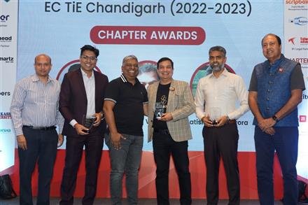 TiE CHANDIGARH GIVES CHAPTER AWARDS AT 20TH GENERAL MEETING
