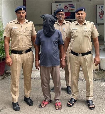 HOSHIARPURIAN  NABS WITH 15 KG GANJA, REMANDED TO POLICE CUSTODY FOR TWO DAYS