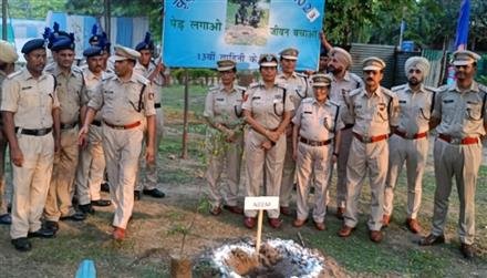 CRPF ORGANISED TREE PLANTATION DRIVE IN CAMPUS
