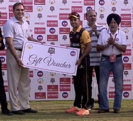 SKIPPER AZAD'S BLISTERING KNOCK OF 90 STEERS LEISURE ZONE TO COMFORTABLE WIN AGAINST TERRACE ZONE
