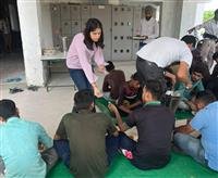 एन ए कल्चरल सोसाइटी और औरचिड ग्रीन ने लगाया लंगर