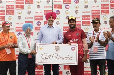 ALL ROUND PERFORMANCE LED BY ANKIT CHAUDHARY STEERS ROSE ZONE TO A ONE SIDED WIN