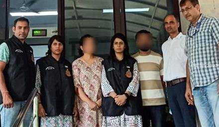 CON DUO OF HUSBAND-WIFE, PARTNERS IN CRIME, ABSCONDING FROM LAST  FOUR EARS, ARRESTED FROM GOA