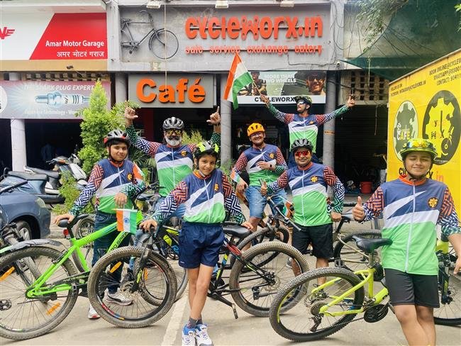 CHANDIGARH CYCLISTS TO DEDICATE THEIR SPIRIT TO BSF BY RIDING 260 KMS UPTO WAGAH BORDER