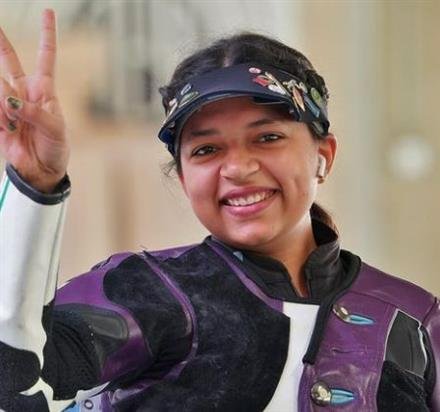MEET HAYER CONGRATULATES SHOOTER SIFT KAUR SAMRA ON GETTING OLYMPICS QUOTA
