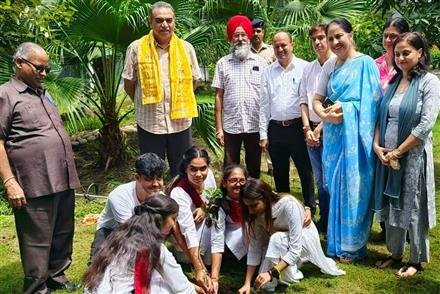 NSS UNIT OF GOVT COLLEGE OF EDUCATION HOLDS TREE PLANTATION UNDER “ MERI MAATI MERA DESH”