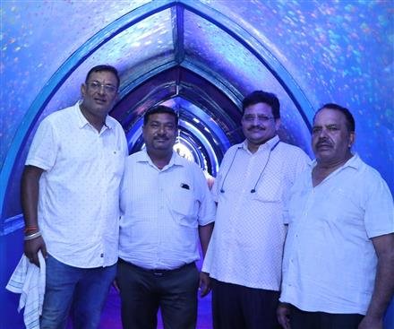 UNIQUE AQUARIUM TUNNELS IN CHANDIGARH ON THE LINES OF DUBAI AND SINGAPORE, MORE THAN TWO LAKH FISH IN STORE