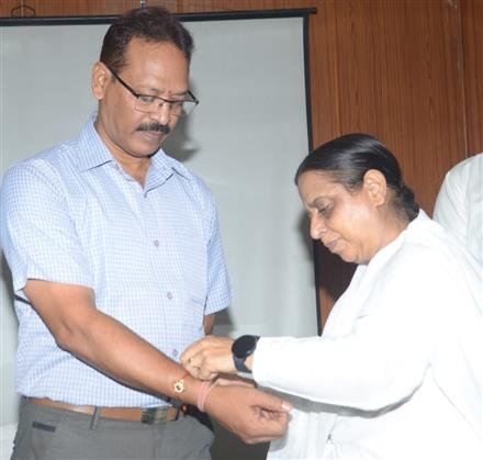 सीमा सुरक्षा बल के साथ मनाया ब्रह्माकुमारीज ने रक्षा बंधन का त्यौहार