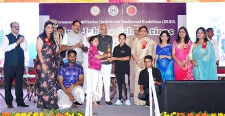 PUROHIT WITNESSED MONTH LONG SILVER JUBILEE CELEBRATIONS OF GOVT REHABILITATION INSTITUTE FOR INTELLECTUAL DISABILITIES