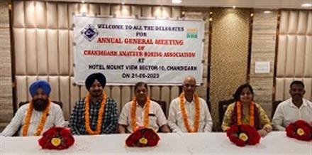 चंडीगढ़ एम्चयोर बॉक्सिंग एसोसिएशन चुनाव: सतीश चंद्रा प्रधान और चरणजीत सिंह विर्क बने महासचिव