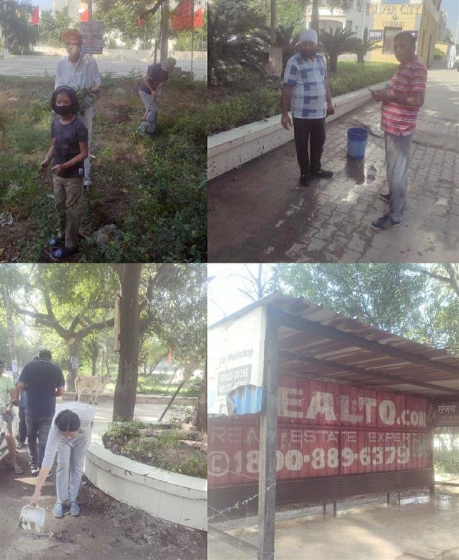 सिल्वर सिटी थीम्स में चलाया गया स्वच्छता जागरूकता अभियान
