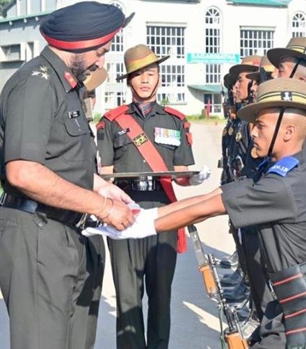 PASSING OUT PARADE OF FIRST BATCH OF AGNIVEERS AT 14 GORKHA TRAINING CENTRE, SUBATHU