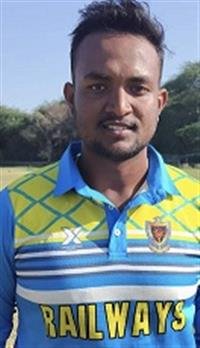 RAILWAYS BEAT HOSTS BY SEVEN WICKETS, TAKE 1-0 LEAD IN THREE MATCH SERIES