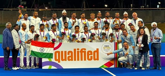 INDIA BEAT JAPAN 5-1 TO CLAIM GOLD MEDAL AND QUALIFY FOR 2024 PARIS OLYMPICS