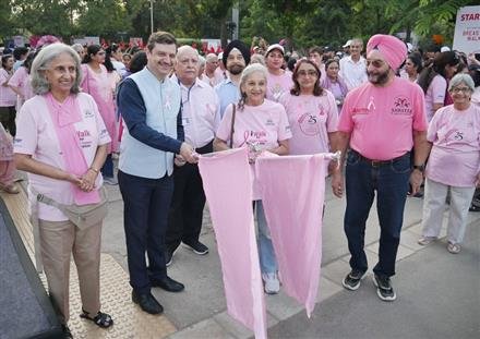 SAHAYTA CHARITABLE WELFARE SOCIETY ORGANISES BREAST CANCER AWARENESS WALKATHON