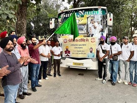 MEET HAYER SEES OFF 115 YOUTHS FOR ADVENTURE AND TREKKING CAMP AT MANALI