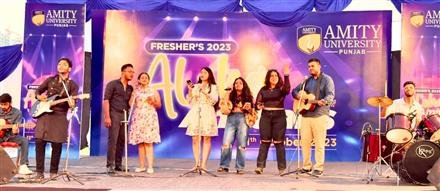 AMITY UNIVERSITY PUNJAB HOLDS FRESHER’S PARTY ‘AMITY’S GOT TALENT’