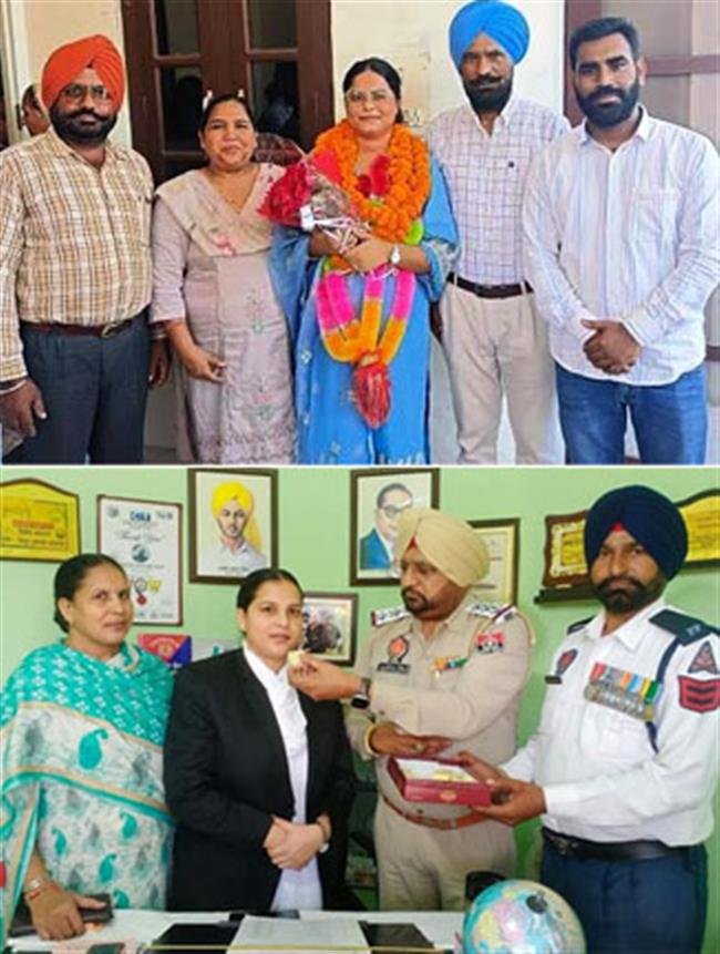 जिद-जज्बा-जुनून से बरनाला जिला की दो बेटियों ने पास किया पीसीएस एग्ज़ाम, बनी जज