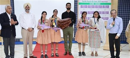 FORTIS HOSPITAL  HOSTS ‘PSYCH-ED 2023’ ZONAL FINALS FOR NORTH REGION
