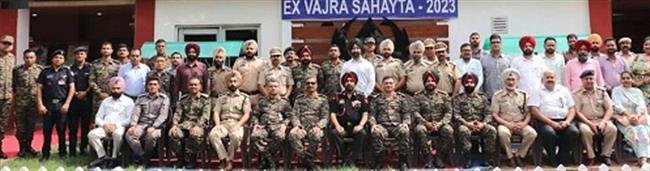 VAJRA CORPS CONDUCTS CHEMICAL BIOLOGICAL RADIOLOGICAL AND NUCLEAR (CBRN) DISASTER MANAGEMENT EXERCISE