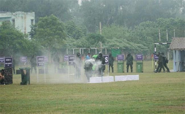 रासायनिक, जैविक, रेडियोलॉजिकल और परमाणु आपदा प्रबंधन अभ्यास, “पूर्व वज्र सहायता” का आयोजन