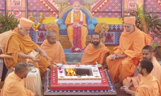 MAHAYAGYA FOR WORLD PEACE ORGANISED IN AKSHARDHAM