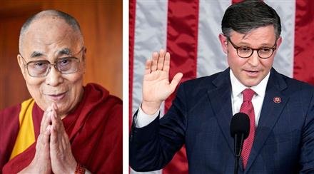 DALAI LAMA CONGRATULATES NEWLY ELECTED US HOUSE SPEAKER MIKE JOHNSON