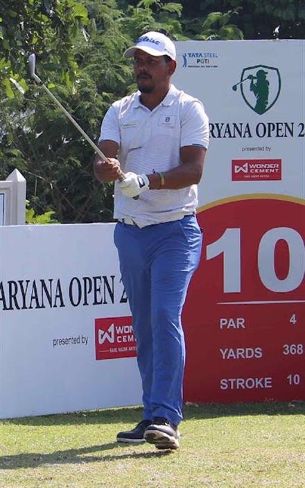 AKSHAY SHARMA CARDS 65 FOR TWO-STROKE LEAD ON PENULTIMATE DAY
