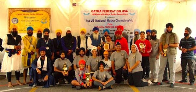 NEW YORK GATKA ASSOCIATION CLINCH OVERALL TROPHY IN US NATIONAL GATKA CHAMPIONSHIP