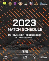 HOLDERS DECCAN GLADIATORS FACE NEW YORK STRIKERS IN THEIR ABU DHABI T10 OPENER