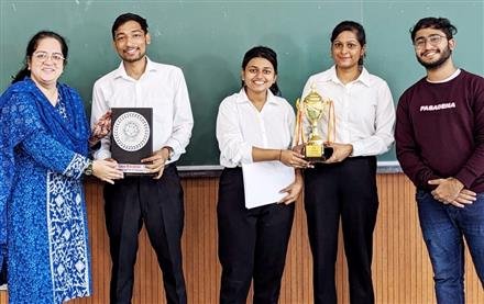 ENACTUS TEAM OF PU SHINES AT IIT ROPAR BY BAGGING FIRST RUNNER-UP POSITION AT INNOVISION CHALLENGE