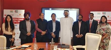 SAIF ZONE IN ASSOCIATION WITH ASSOCHAM SHOWCASES OPPORTUNITIES FOR INDIAN COMPANIES TO EXPAND GLOBALLY THROUGH UAE