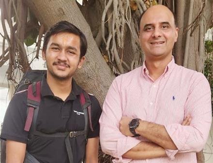 MISSION OF WALK AND HITCHHIKE JOURNEY FROM INDIA TO  SIBERIA : NAGPUR YOUTH ROHAN WELCOMED IN ABOHAR