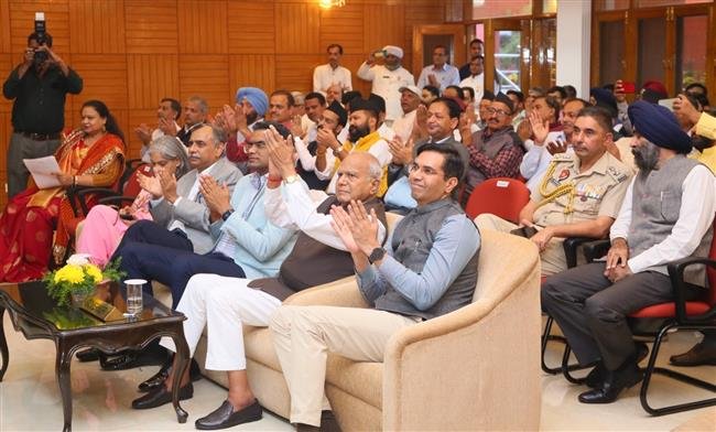 UTTARAKHAND DAY CELEBRATED AT PUNJAB RAJ BHAWAN